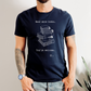 Read More Books, on navy tee.